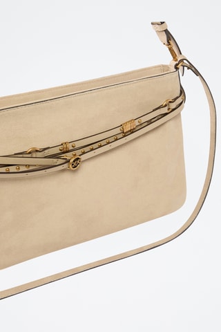 Schapenleren Handtas - Beige 
