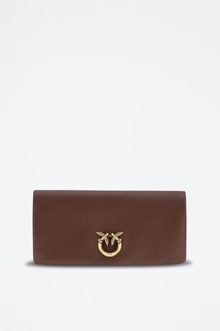 Schapenleren Clutch - Bruin