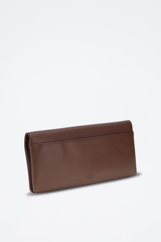 Schapenleren Clutch - Bruin