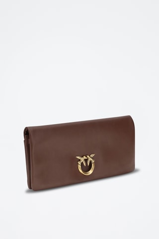 Schapenleren Clutch - Bruin