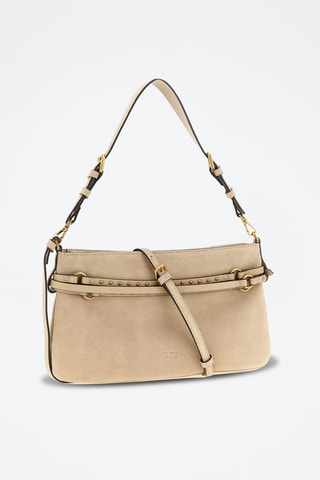 Leren Handtas - Beige