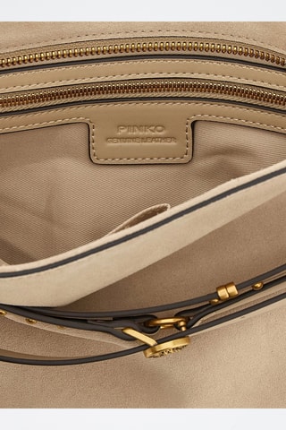 Leren Handtas - Beige