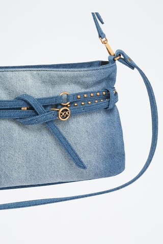 Schapenleren Handtas - Blauw 
