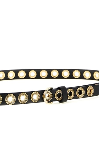 Geitenleren Riem - Zwart