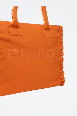 Schapenleren Handtas - Oranje