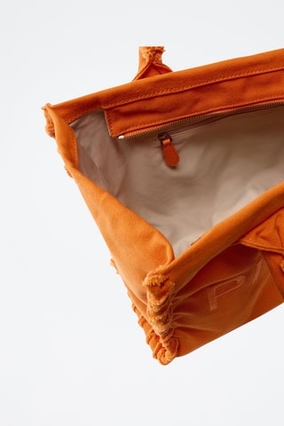 Schapenleren Handtas - Oranje
