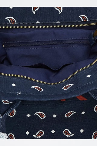 Schapenleren Handtas - Marineblauw