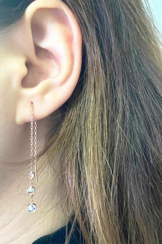 Boucles d'oreilles - Doré rose