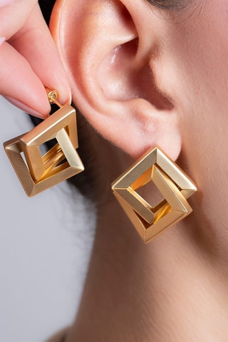 Boucles d’oreilles - Doré