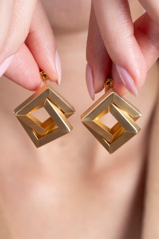 Boucles d’oreilles - Doré