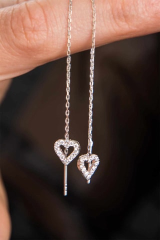 Boucles d’oreilles - Argenté