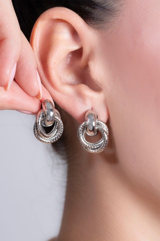 Boucles d’oreilles - Argenté