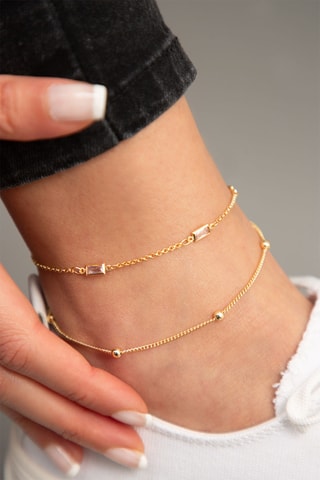 Bracelet de cheville - Doré