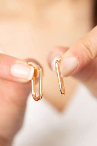 Boucles d'oreilles - Doré rose