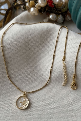 Collier - Doré rose