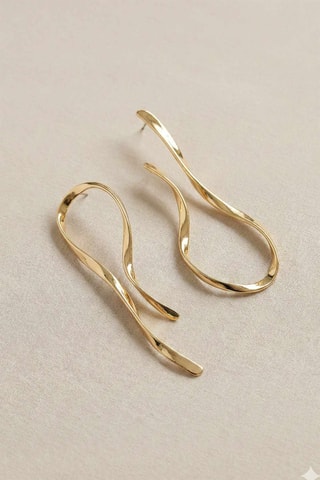 Boucles d'oreilles - Doré