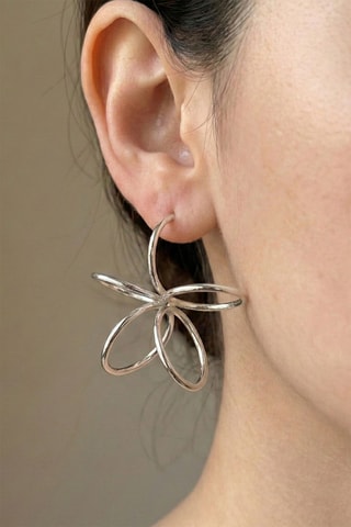 Boucles d'oreilles - Argenté