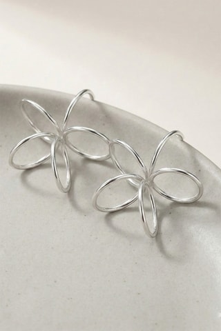 Boucles d'oreilles - Argenté
