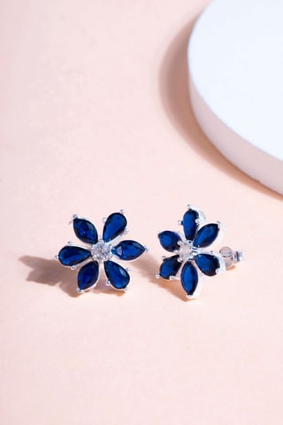 Puces - Argent et zircons