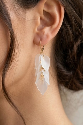 Boucles d’oreilles pendantes - Doré