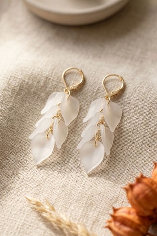 Boucles d’oreilles pendantes - Doré