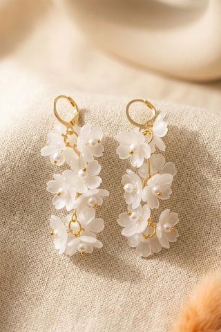 Boucles d’oreilles pendantes - Doré