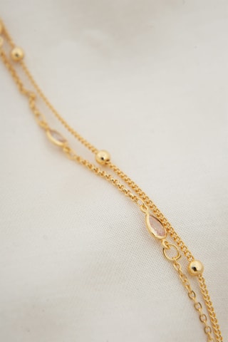 Bracelet double rang - Doré