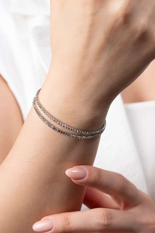 2 bracelets - Argenté