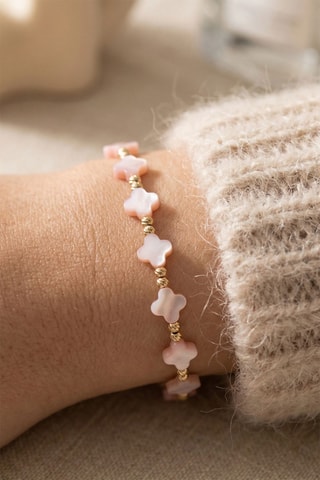 Bracelet - Doré et rose