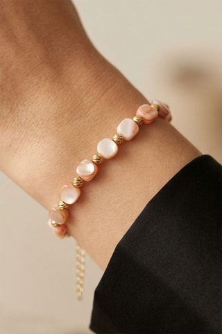 Bracelet - Doré et rose
