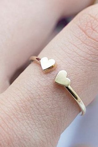 Bague - Doré rose