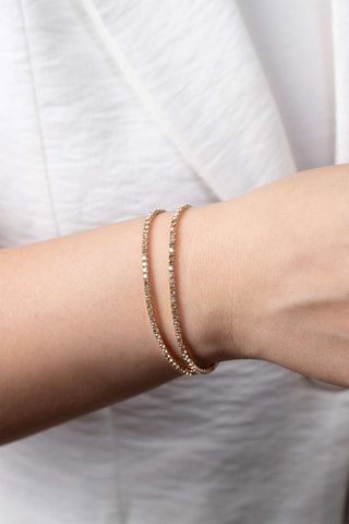 2 bracelets - Doré