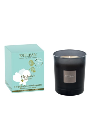 Vela perfumada - Orquídea blanca