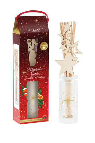 Ambientador de varillas con recarga «Mandarina escarchada» - 100 ml