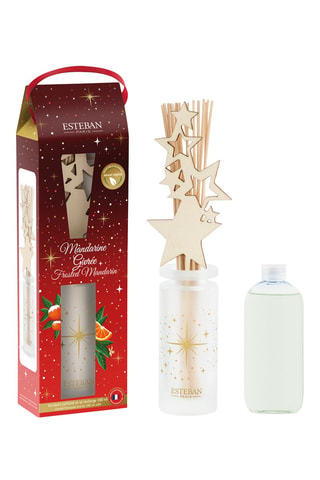 Ambientador de varillas con recarga «Mandarina escarchada» - 100 ml
