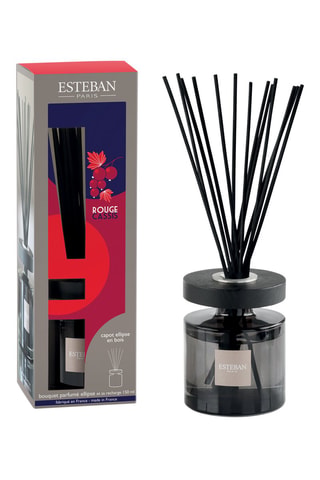 Ambientador de varillas Ellipse y recarga 150 ml - Rojo grosella