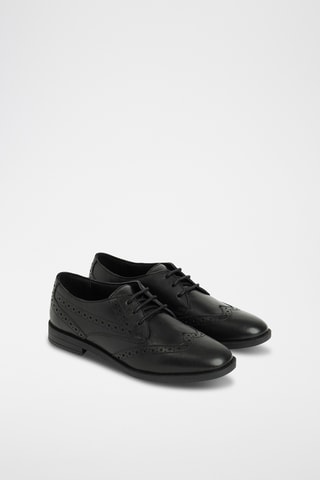 Derbys en cuir - Noir