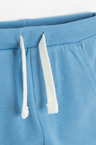2 pantalons - Bleu cobalt et orange