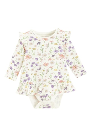 Body et legging - Ecru et rose