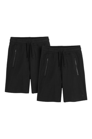 2 shorts - Noir
