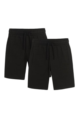 2 shorts - Noir