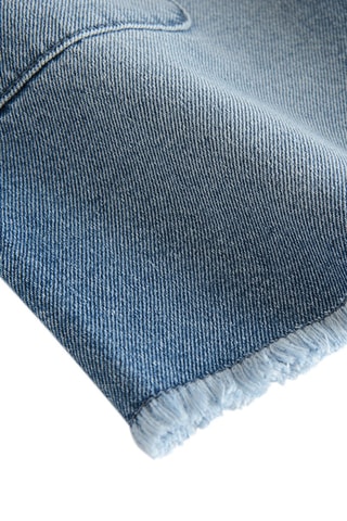 Jupe en jean Bleu