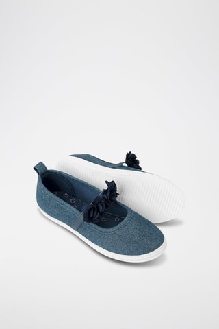 Ballerines - Bleu pétrole