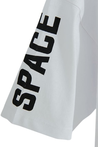 T-shirt NASA - Blanc