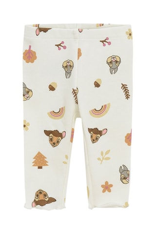 Sweat et legging Bambi et Panpan Bambi Disney - Rose et blanc