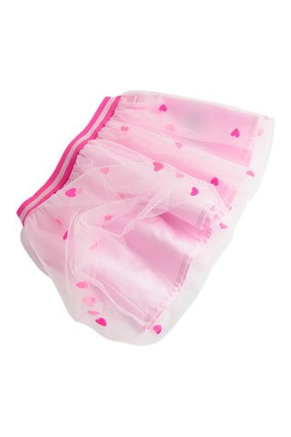 Falda de gasa - Rosa claro