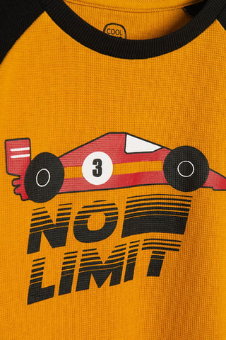 T-shirt - Jaune et noir