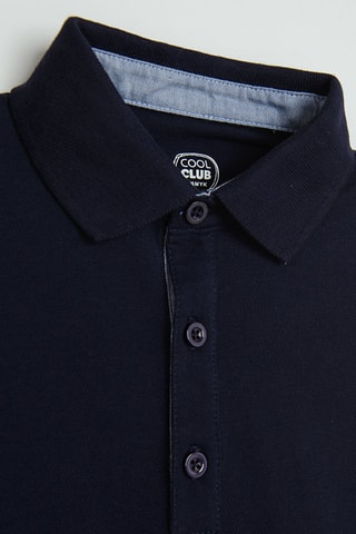 Polo - Bleu marine