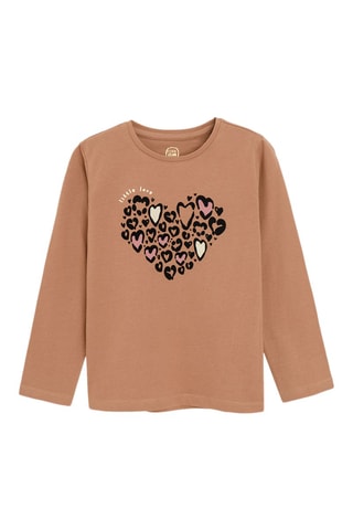 2 t-shirts - Rose et marron