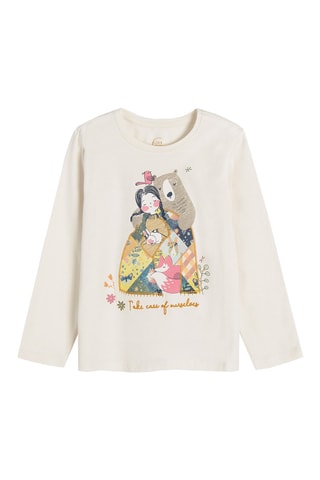 T-shirt - Beige